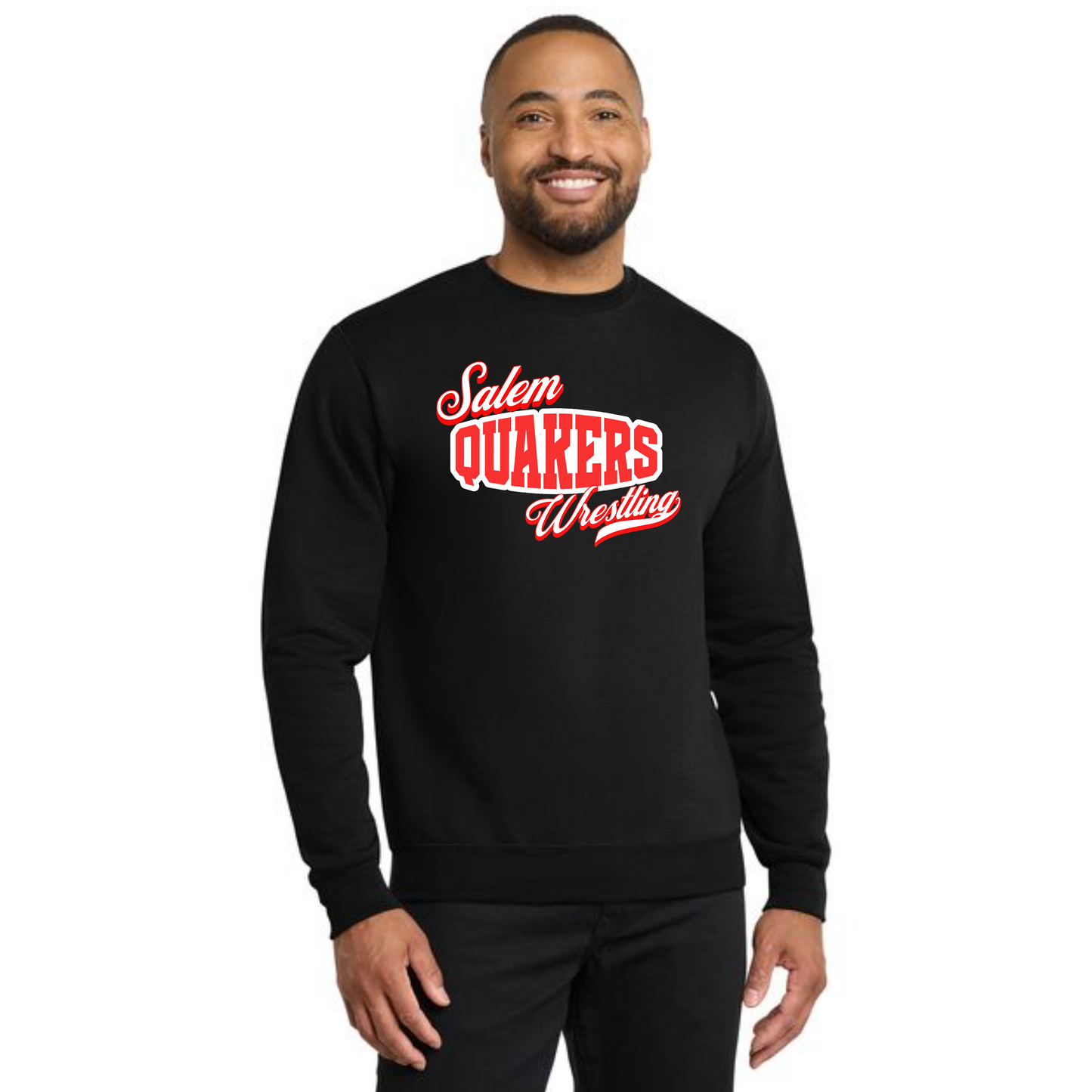 SALEM QUAKERS WRESTLING PC78 Port & Company® Core Fleece Crewneck Sweatshirt 3