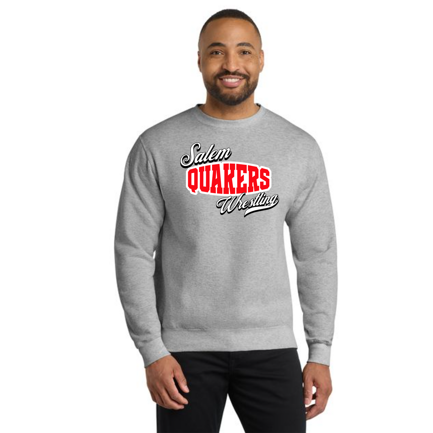 SALEM QUAKERS WRESTLING PC78 Port & Company® Core Fleece Crewneck Sweatshirt 3