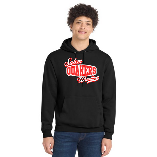 SALEM QUAKERS WRESTLING Port & Company® Core Fleece Pullover Hooded Sweatshirt 3