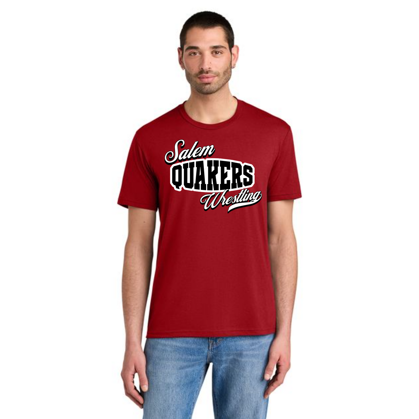 Salem Quakers Wrestling DM130 District ® Perfect Tri ® Tee 3