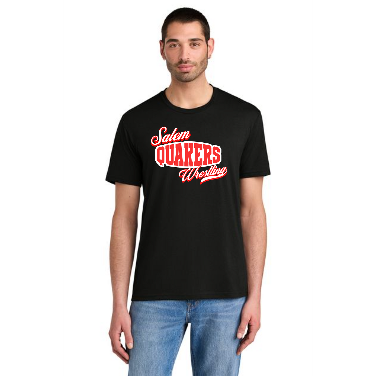 Salem Quakers Wrestling DM130 District ® Perfect Tri ® Tee 3