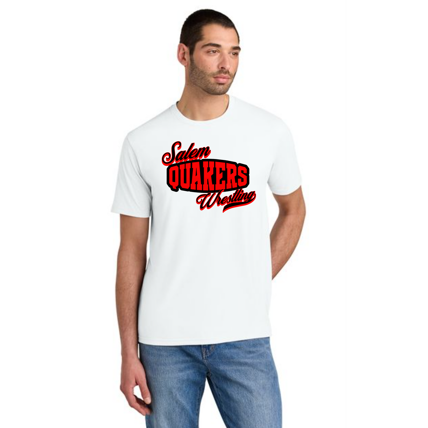 Salem Quakers Wrestling DM130 District ® Perfect Tri ® Tee 3