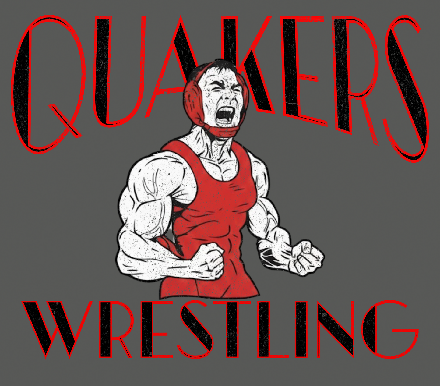 Salem Quakers Wrestling DM130 District ® Perfect Tri ® Tee 4