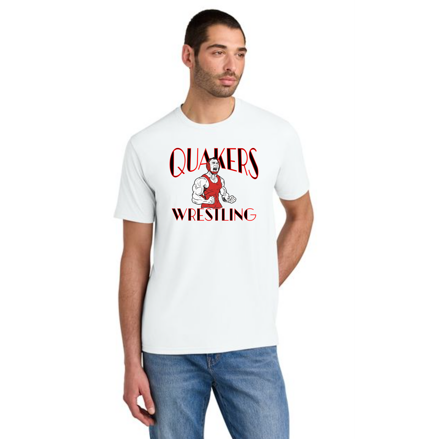 Salem Quakers Wrestling DM130 District ® Perfect Tri ® Tee 4