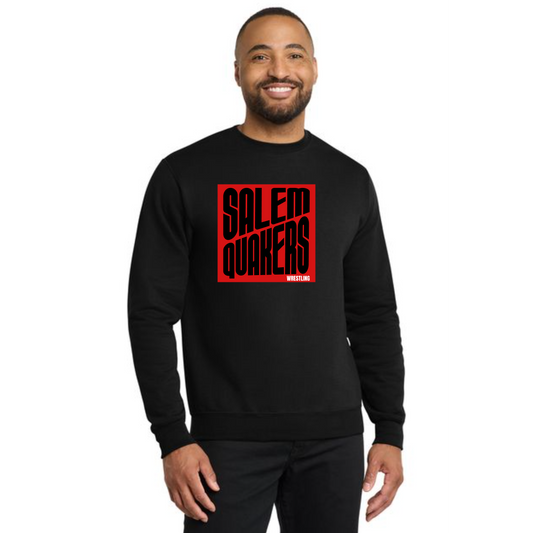 SALEM QUAKERS WRESTLING PC78 Port & Company® Core Fleece Crewneck Sweatshirt 5