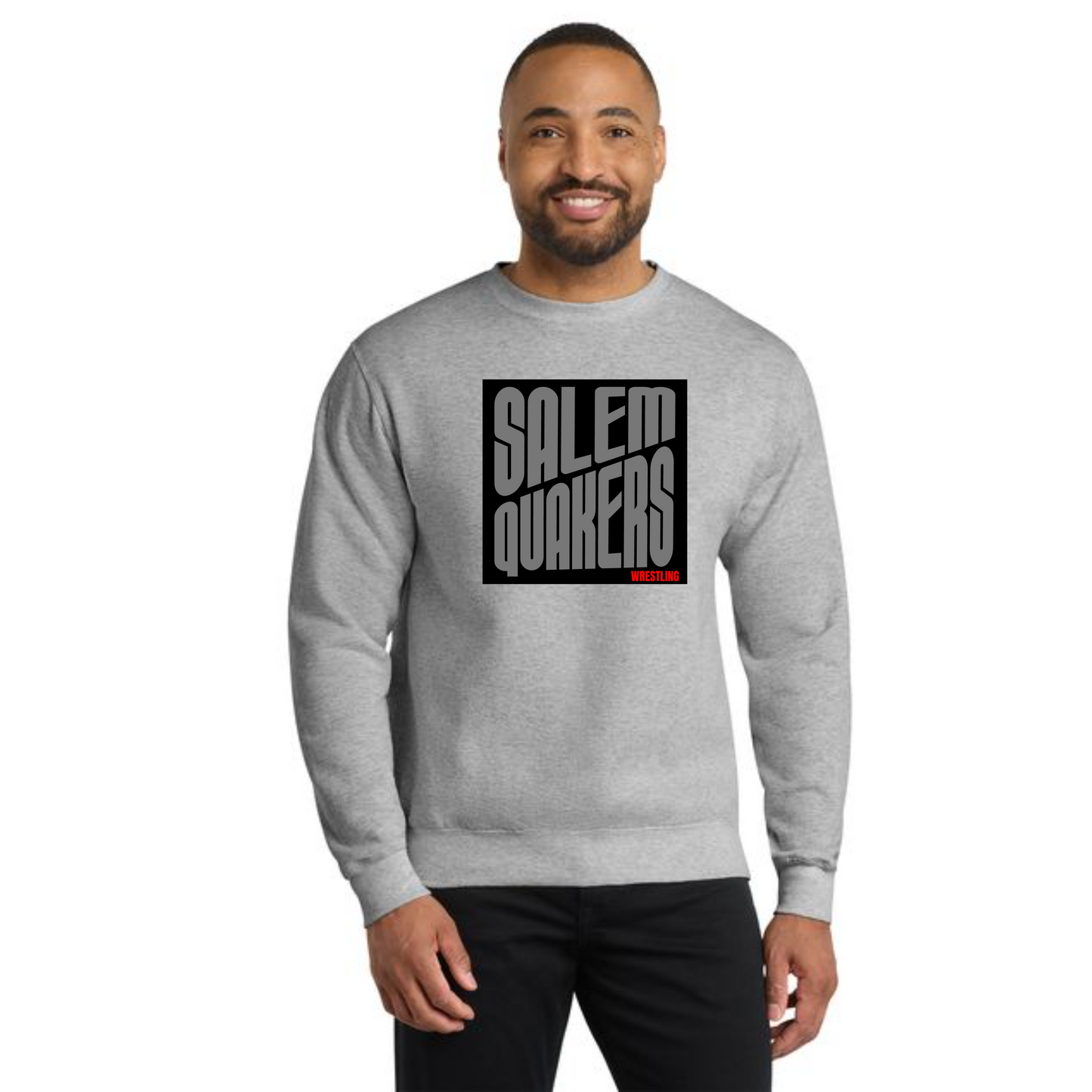 SALEM QUAKERS WRESTLING PC78 Port & Company® Core Fleece Crewneck Sweatshirt 5