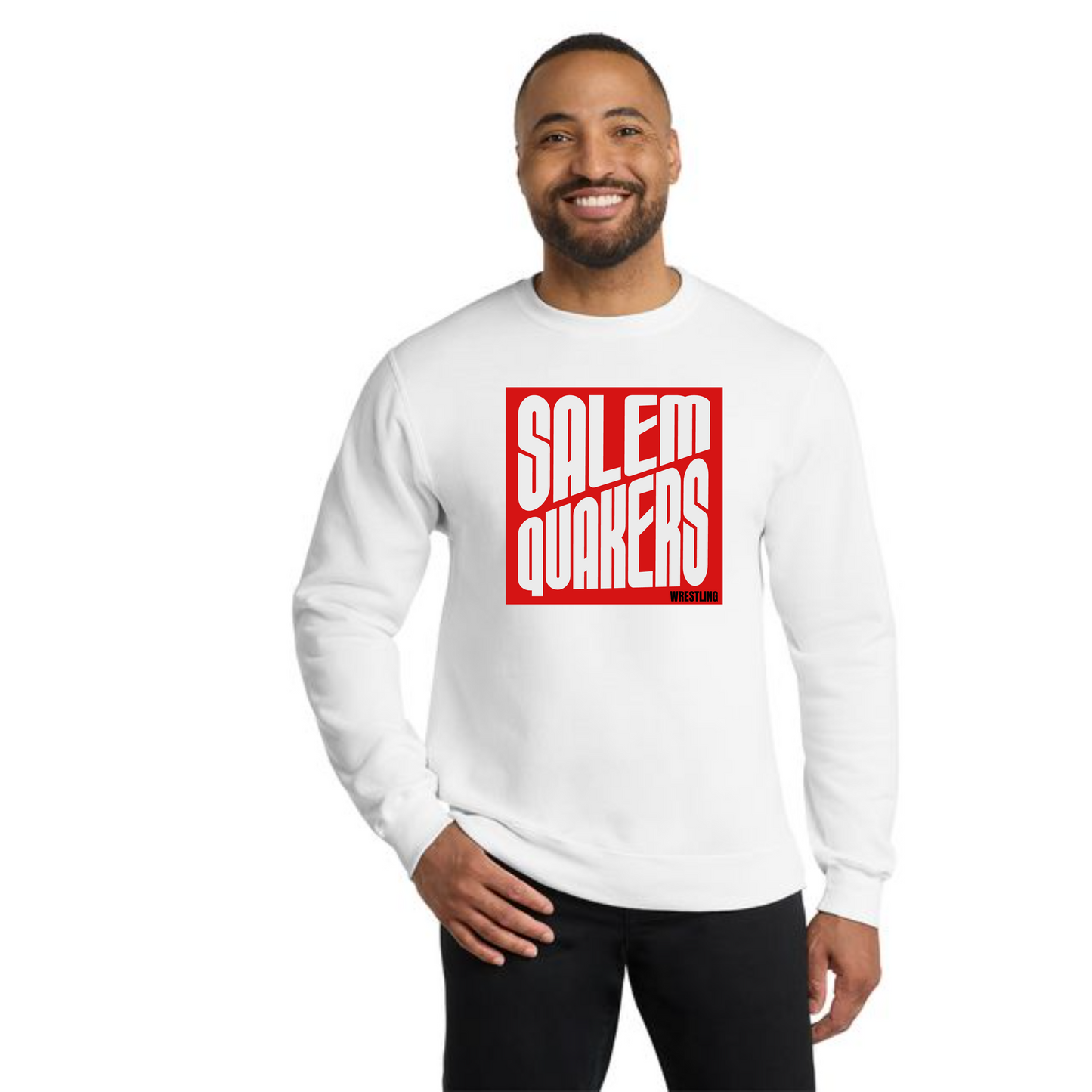 SALEM QUAKERS WRESTLING PC78 Port & Company® Core Fleece Crewneck Sweatshirt 5