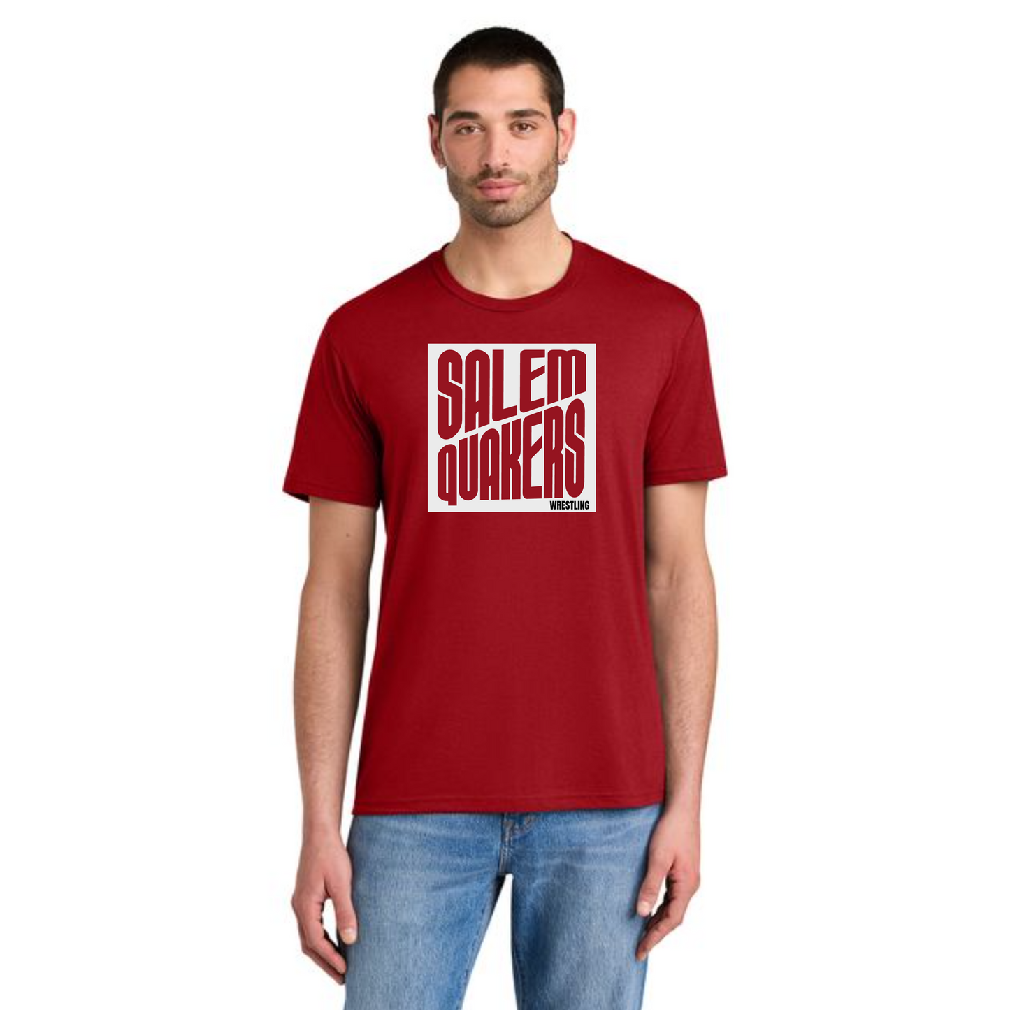 Salem Quakers Wrestling DM130 District ® Perfect Tri ® Tee 5