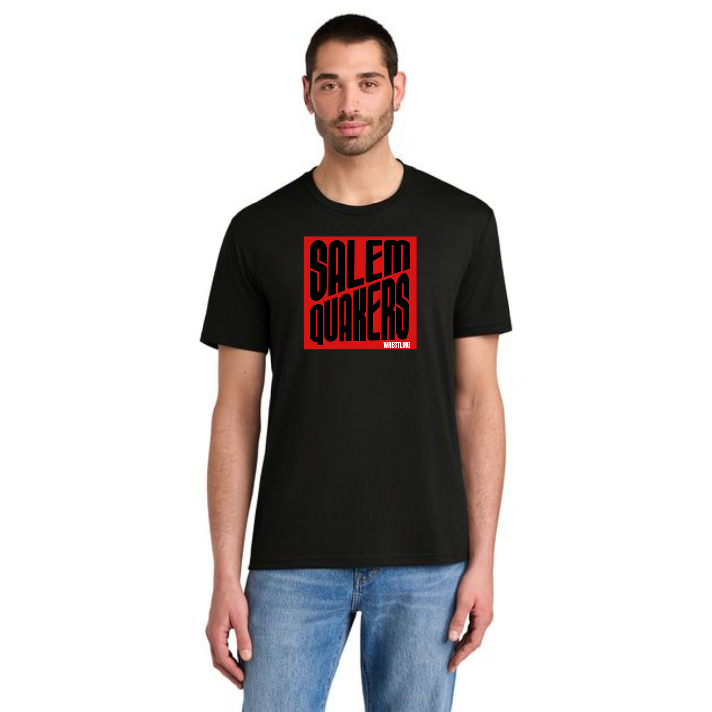 Salem Quakers Wrestling DM130 District ® Perfect Tri ® Tee 5