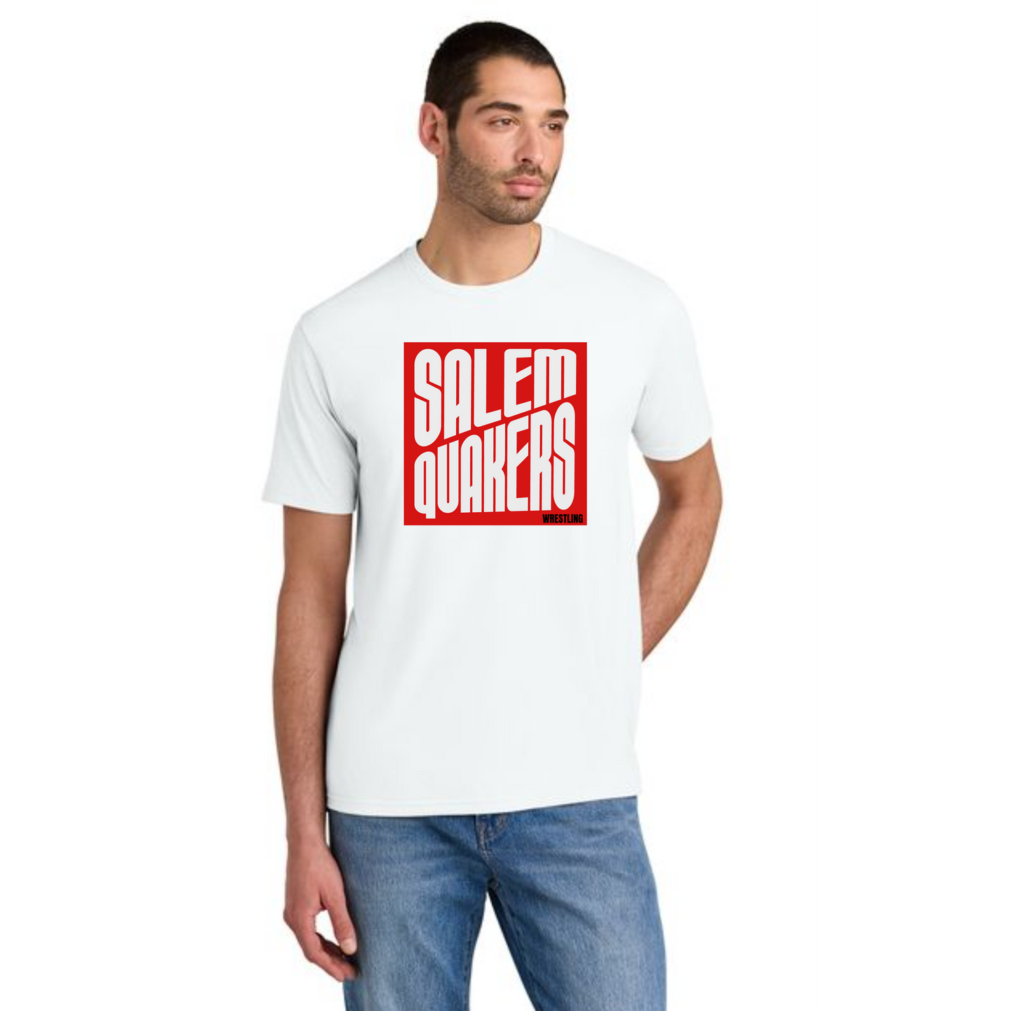 Salem Quakers Wrestling DM130 District ® Perfect Tri ® Tee 5