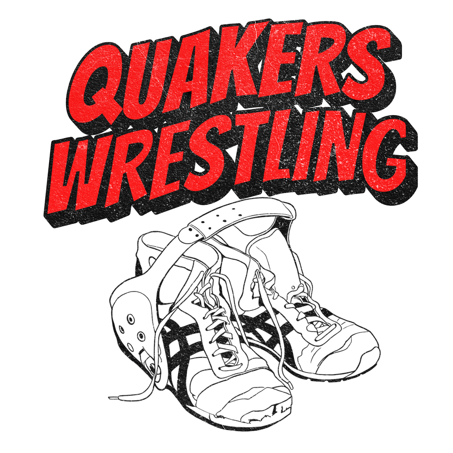 Salem Quakers Wrestling DM130 District ® Perfect Tri ® Tee 6