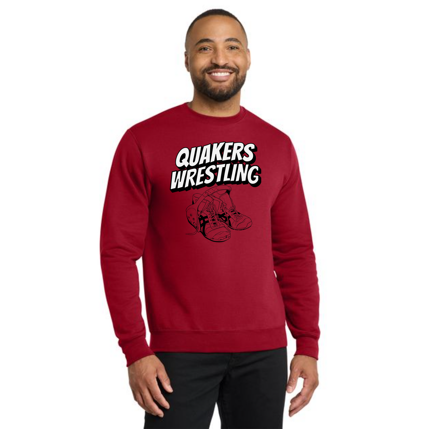 SALEM QUAKERS WRESTLING PC78 Port & Company® Core Fleece Crewneck Sweatshirt 6