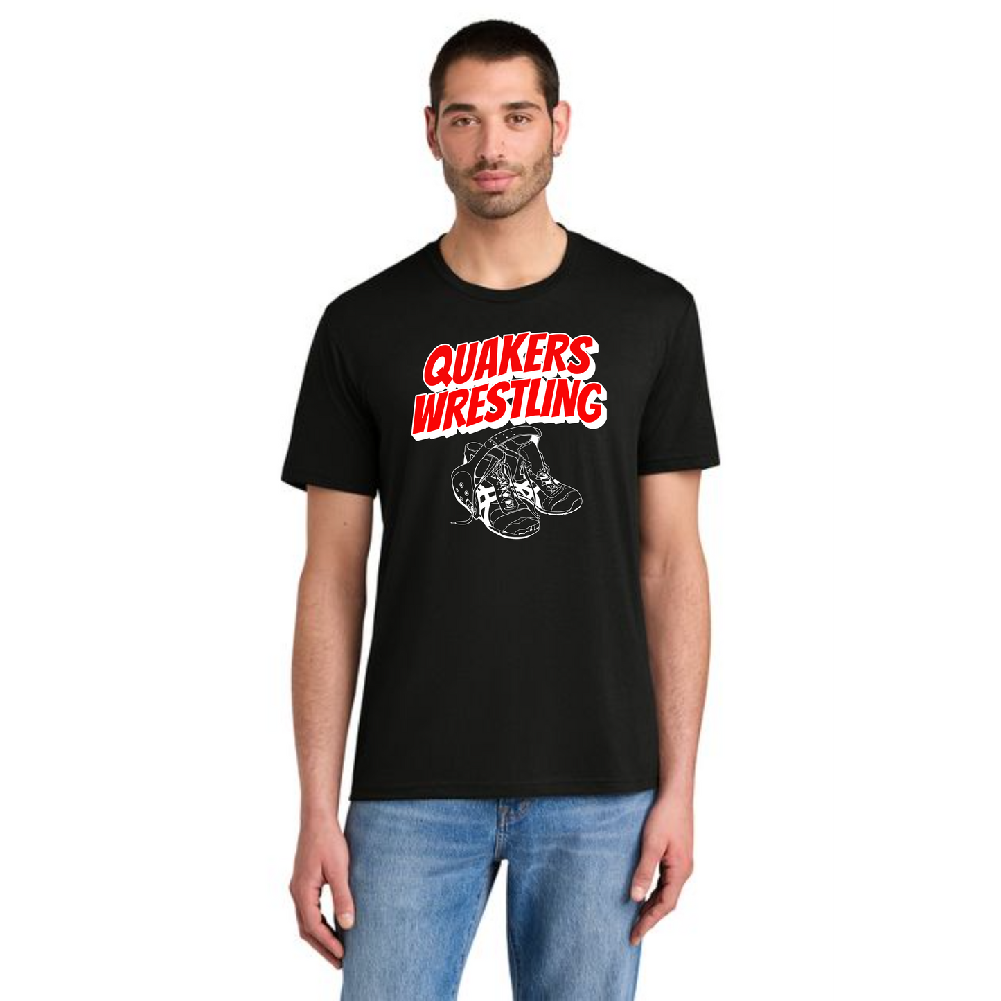 Salem Quakers Wrestling DM130 District ® Perfect Tri ® Tee 6