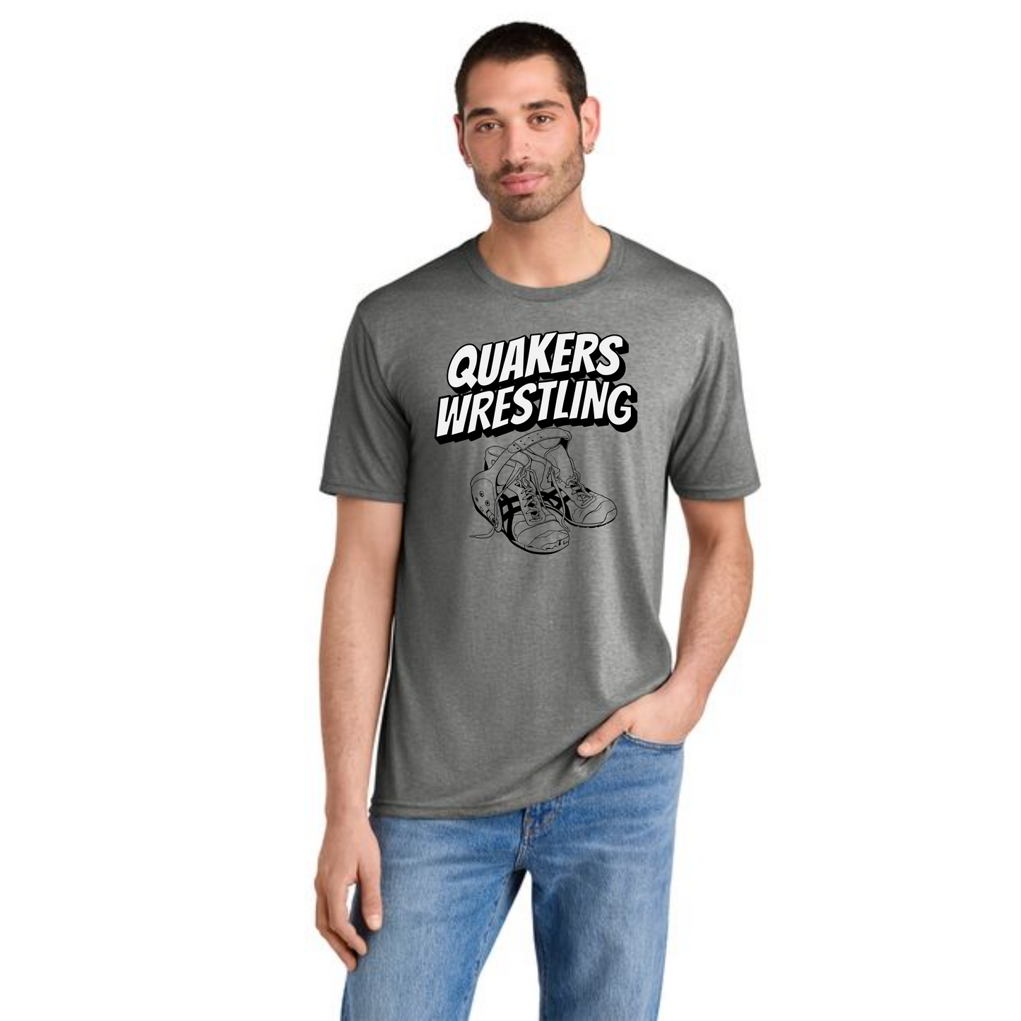 Salem Quakers Wrestling DM130 District ® Perfect Tri ® Tee 6