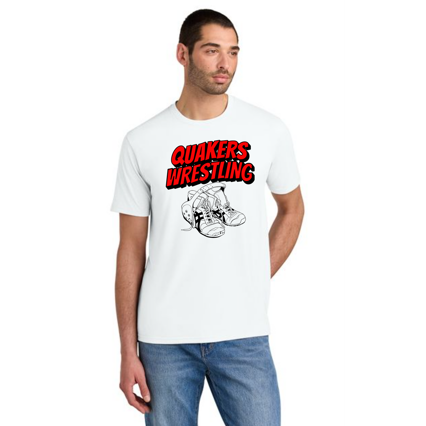 Salem Quakers Wrestling DM130 District ® Perfect Tri ® Tee 6