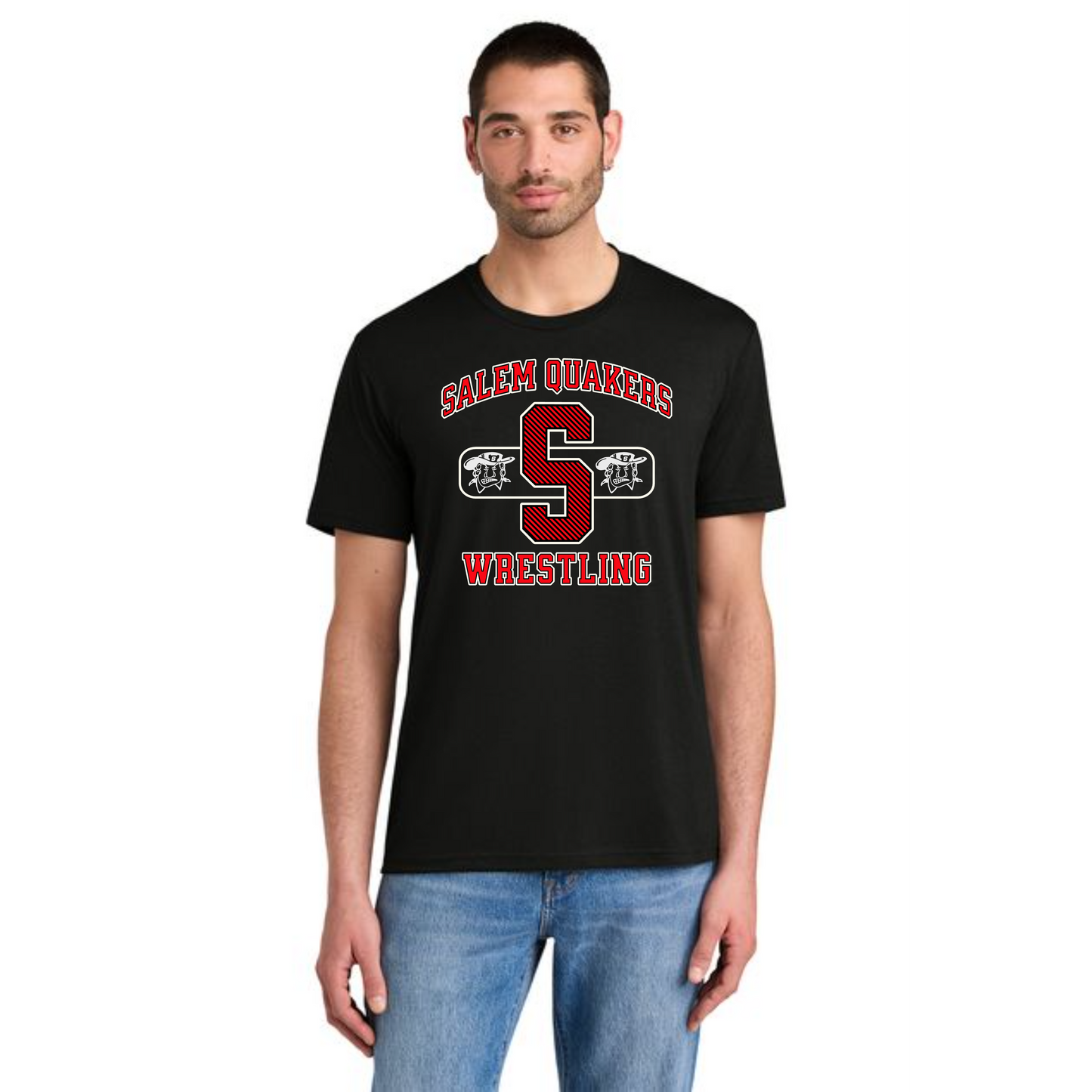 Salem Quakers Wrestling DM130 District ® Perfect Tri ® Tee 8