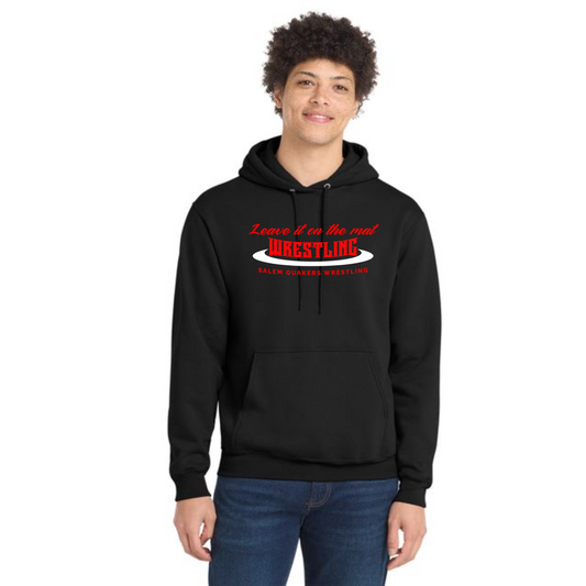 SALEM QUAKERS WRESTLING Port & Company® PC78H Core Fleece Pullover Hooded Sweatshirt 7