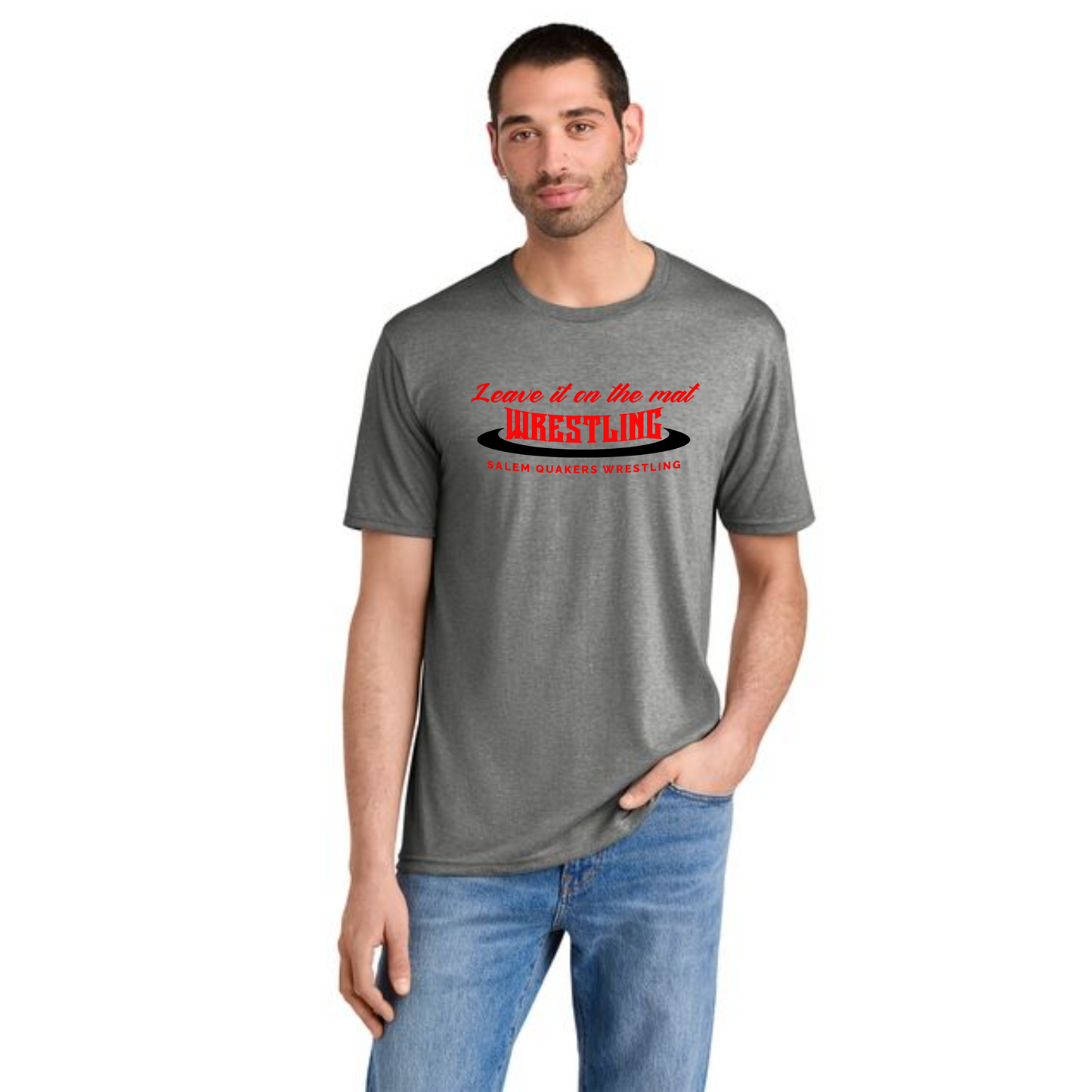 Salem Quakers Wrestling DM130 District ® Perfect Tri ® Tee 7