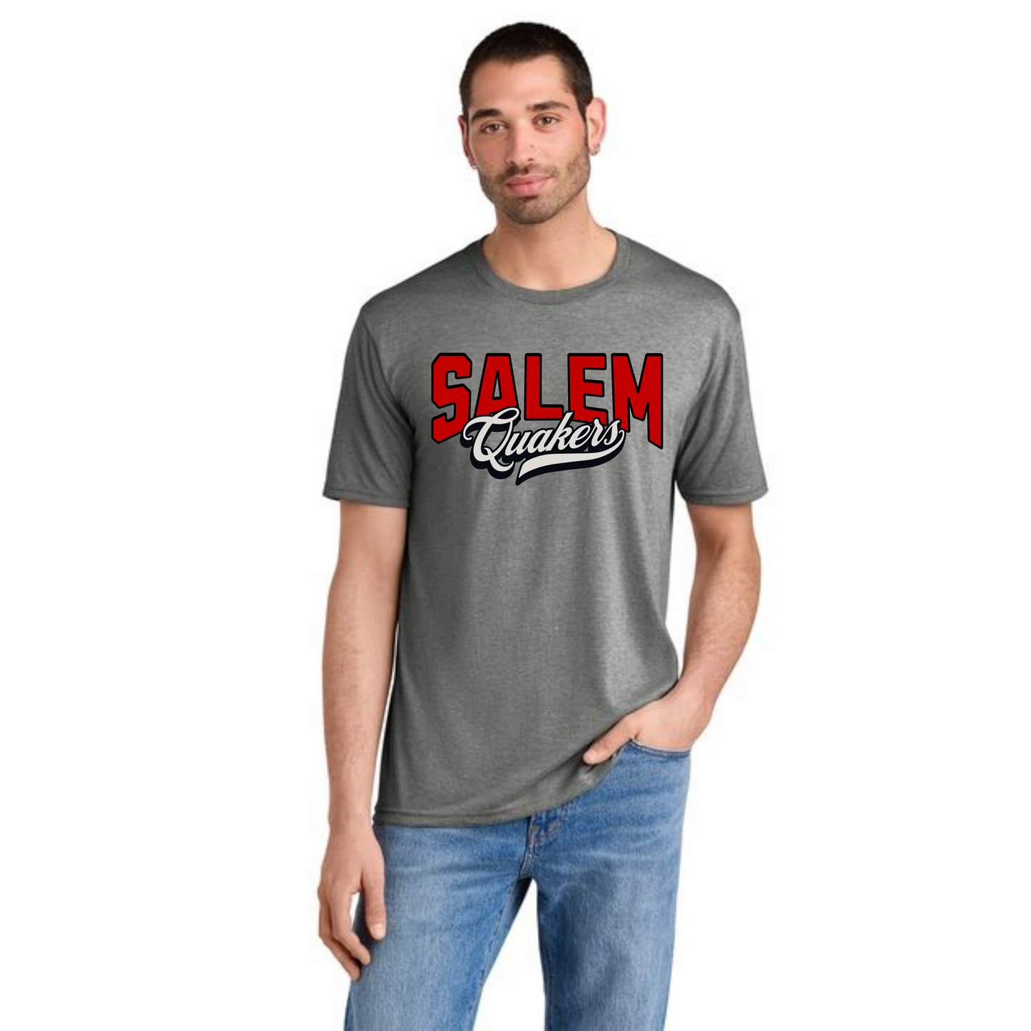 SALEM QUAKERS TAIL 64000 Gildan Softstyle® T-Shirt 2