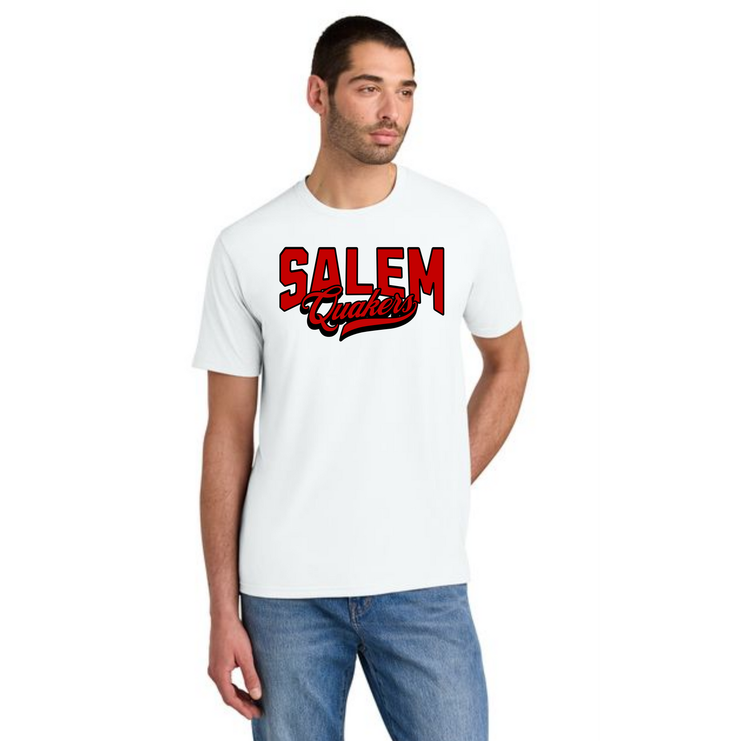 SALEM QUAKERS TAIL 64000 Gildan Softstyle® T-Shirt 2