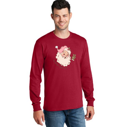 CHRISTMAS PC54LS Port & Company® Long Sleeve Core Cotton Tee 16