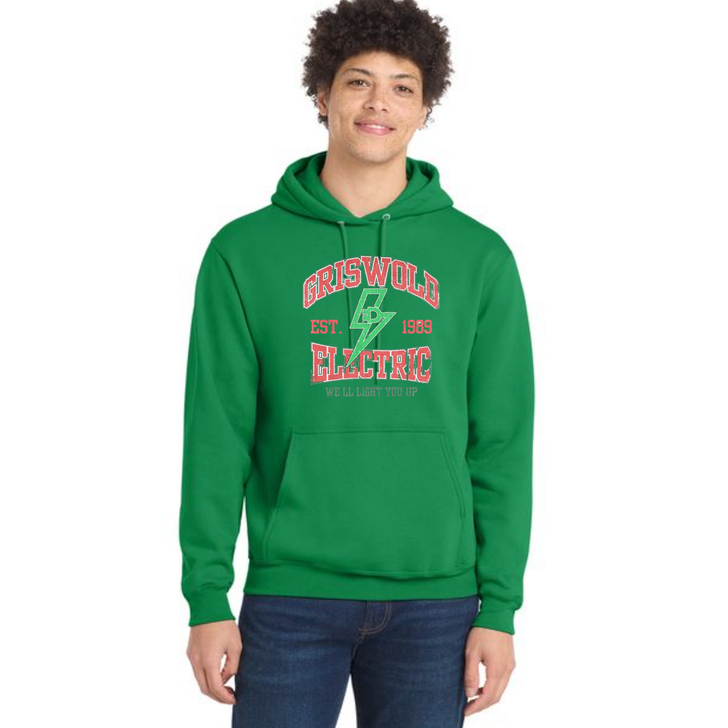 CHRISTMAS Port & Company® Core Fleece Pullover Hooded Sweatshirt 6