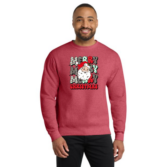 CHRISTMAS PC78 Port & Company® Core Fleece Crewneck Sweatshirt 19
