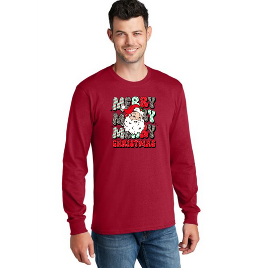CHRISTMAS PC54LS Port & Company® Long Sleeve Core Cotton Tee 19
