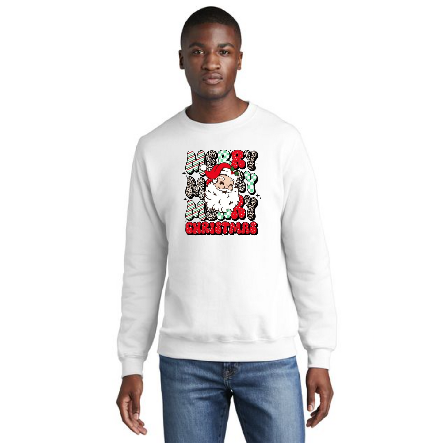 CHRISTMAS PC78 Port & Company® Core Fleece Crewneck Sweatshirt 19