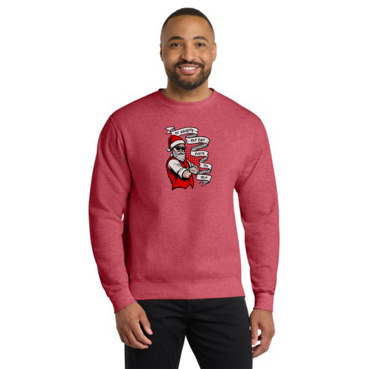 CHRISTMAS PC78 Port & Company® Core Fleece Crewneck Sweatshirt 21