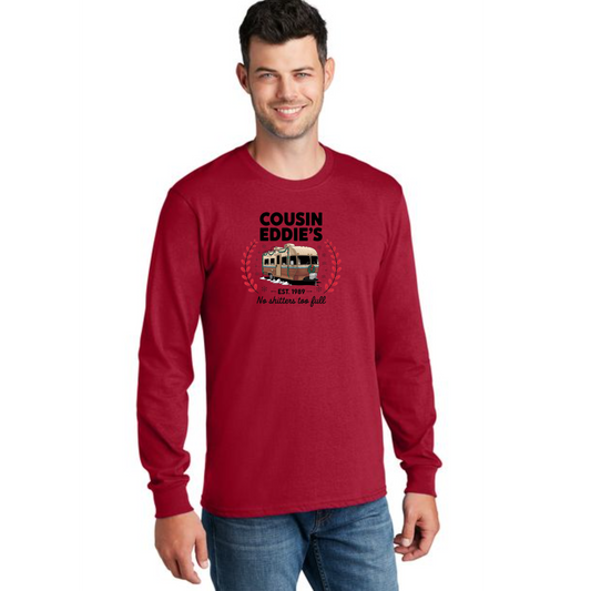 CHRISTMAS PC54LS Port & Company® Long Sleeve Core Cotton Tee 22