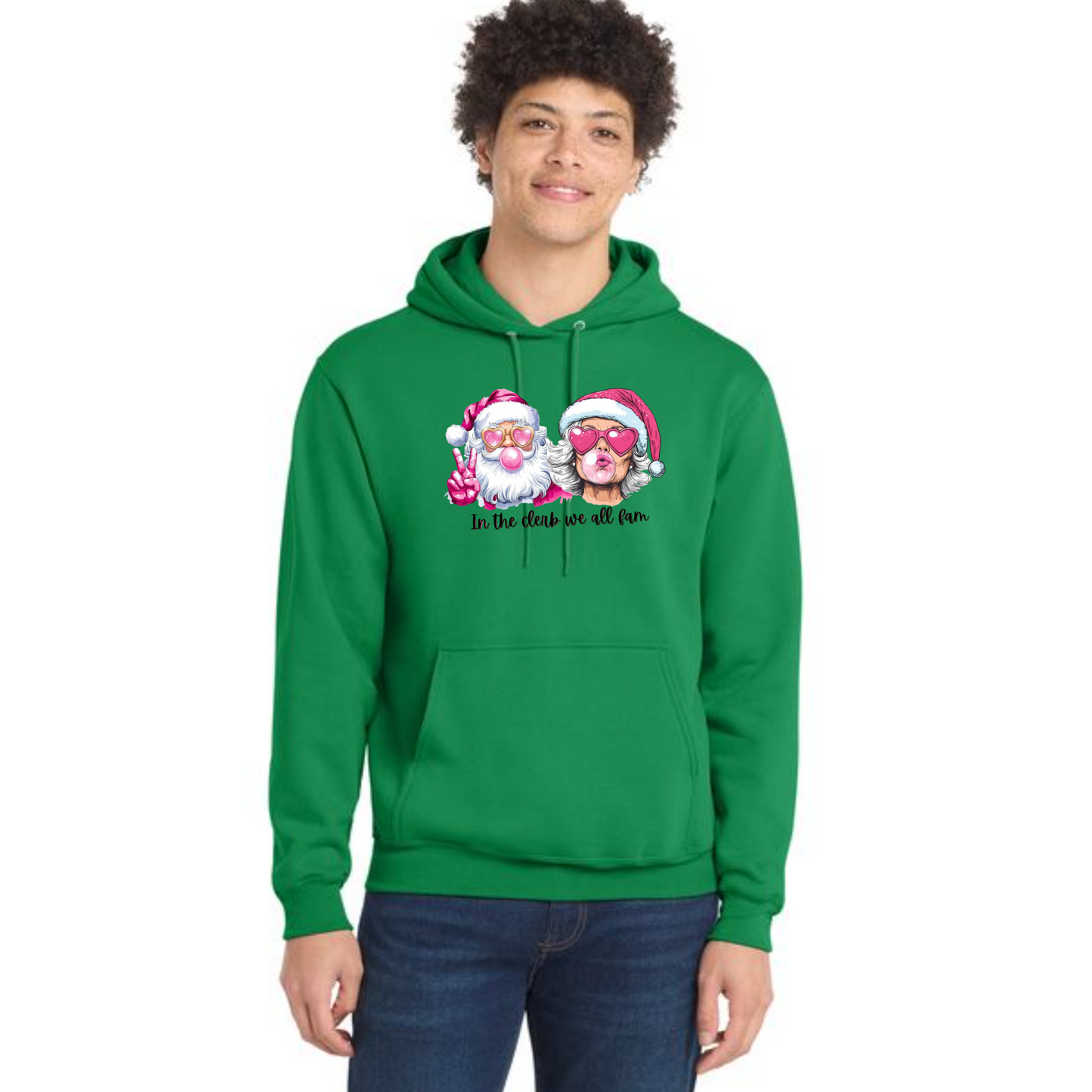 CHRISTMAS Port & Company® Core Fleece Pullover Hooded Sweatshirt 23