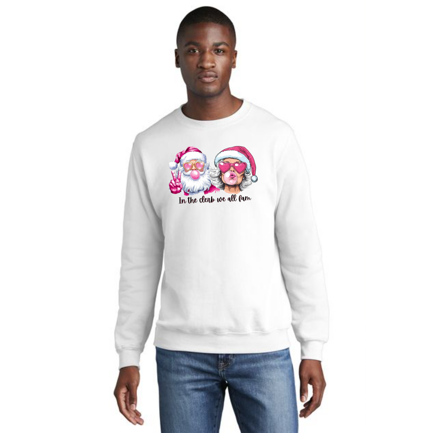 CHRISTMAS PC78 Port & Company® Core Fleece Crewneck Sweatshirt 23