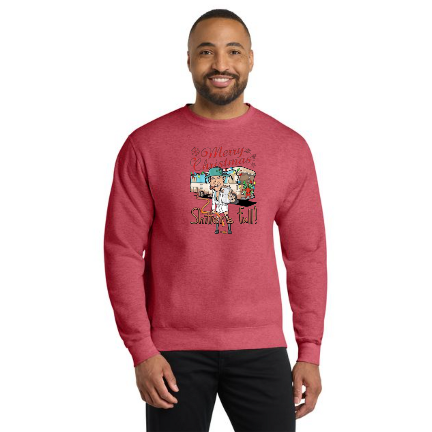 CHRISTMAS PC78 Port & Company® Core Fleece Crewneck Sweatshirt 25