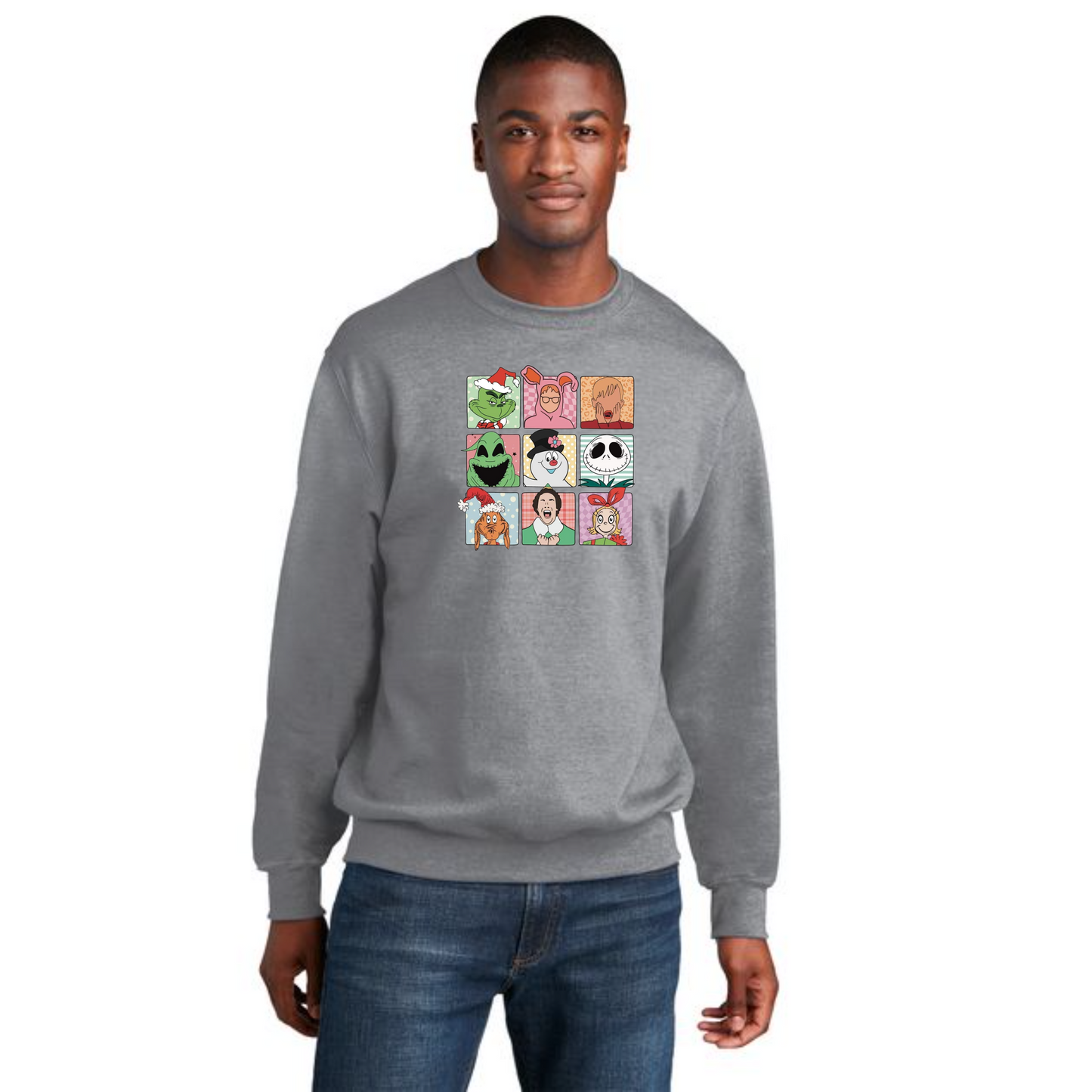 CHRISTMAS PC78 Port & Company® Core Fleece Crewneck Sweatshirt 34
