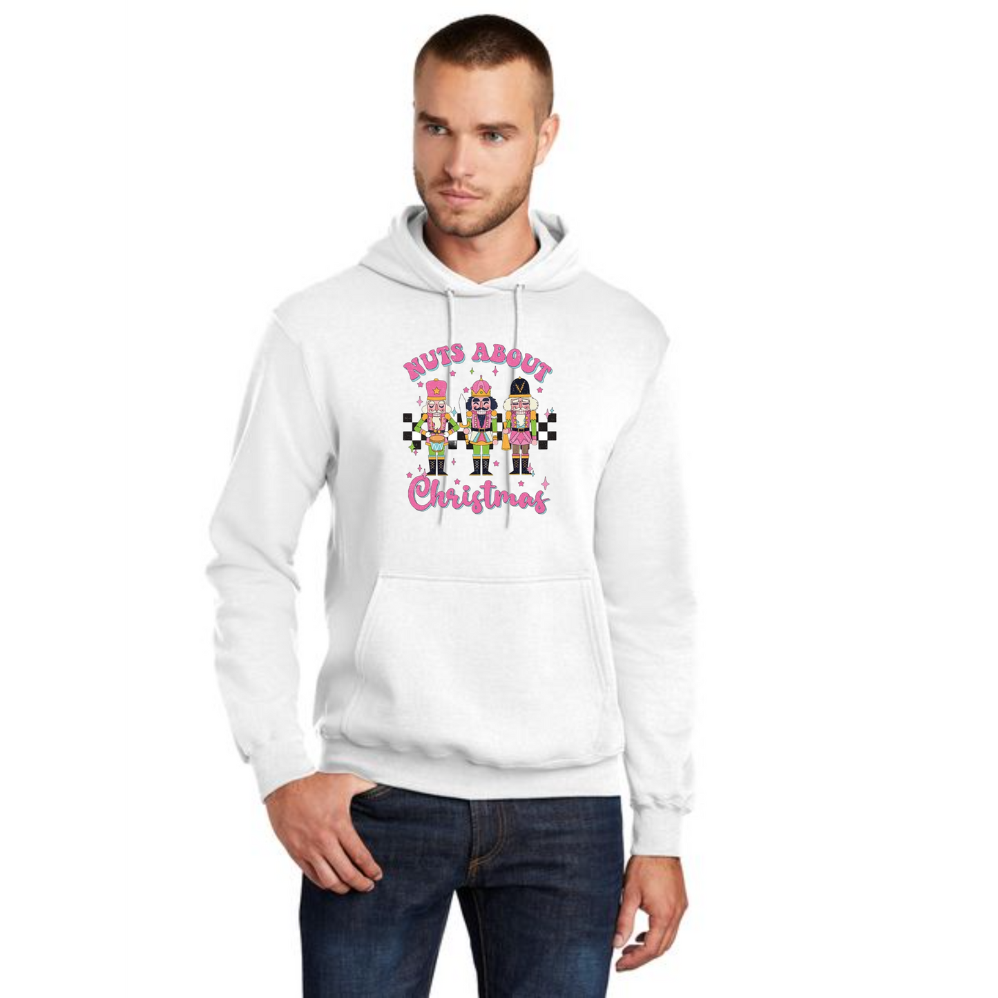 CHRISTMAS Port & Company® Core Fleece Pullover Hooded Sweatshirt 36
