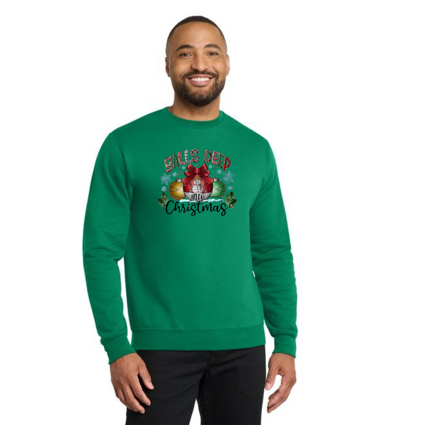 CHRISTMAS PC78 Port & Company® Core Fleece Crewneck Sweatshirt 40
