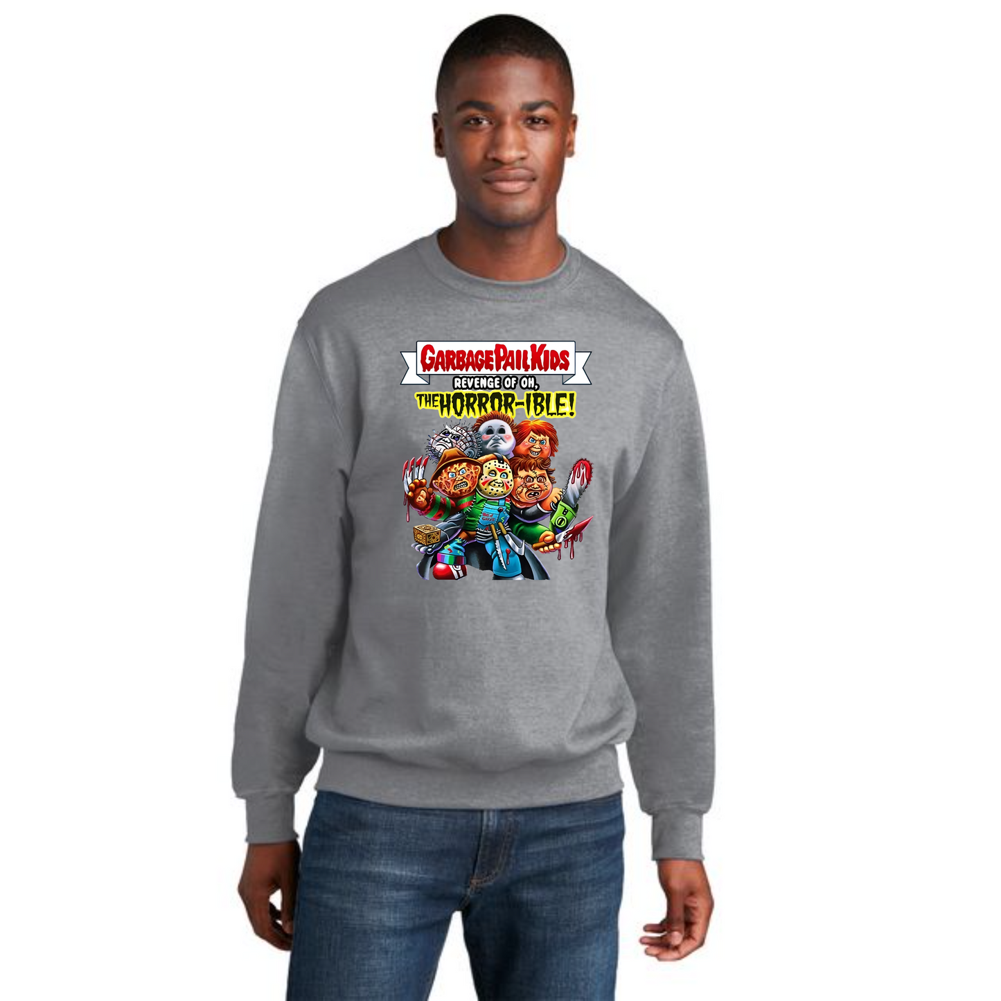 HALLOWEEN Port & Company® Core Fleece Crewneck Sweatshirt HW-94