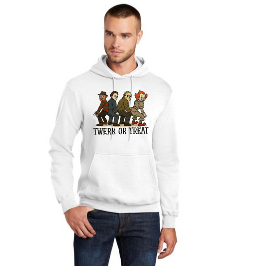 HALLOWEEN PC78H Port & Company® Core Fleece Pullover Hooded Sweatshirt HW-97