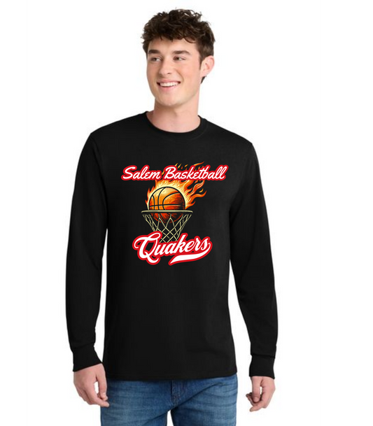 SALEM QUAKERS BASKETBALL DM132 District ® Perfect Tri ® Long Sleeve Tee 18