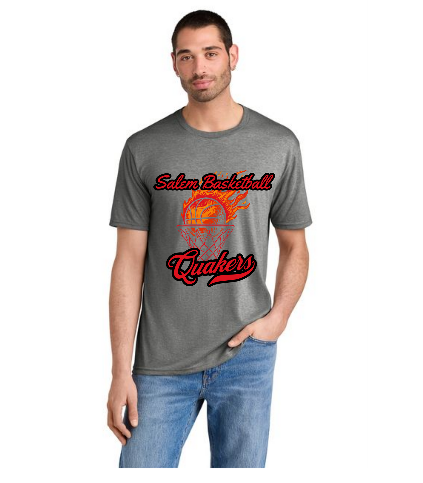 Salem Quakers Basketball DM130 District ® Perfect Tri ® Tee 18