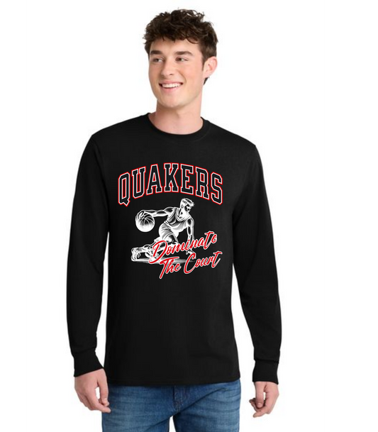 SALEM QUAKERS BASKETBALL DM132 District ® Perfect Tri ® Long Sleeve Tee 20
