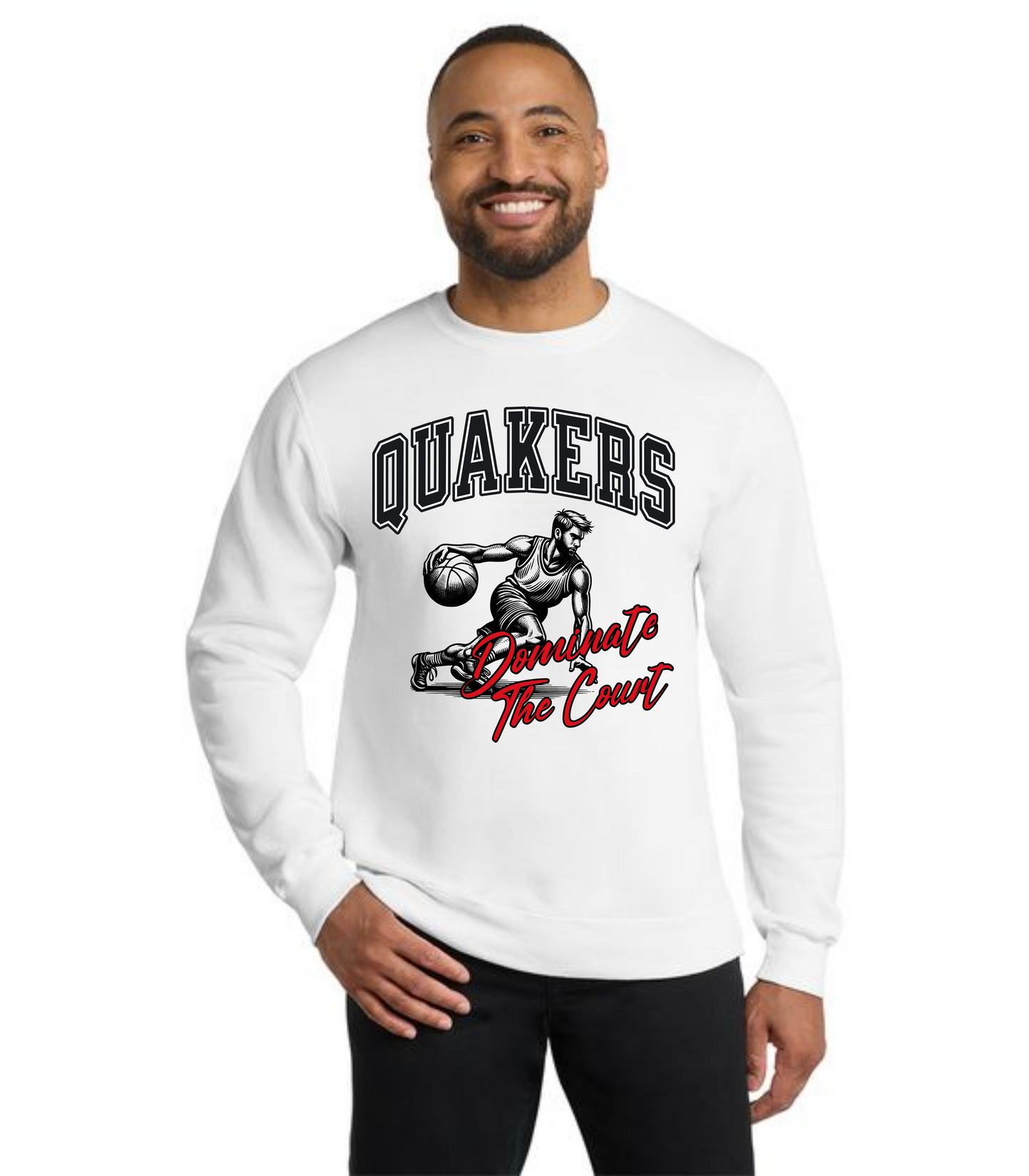 SALEM QUAKERS BASKETBALL PC78 Port & Company® Core Fleece Crewneck Sweatshirt 20