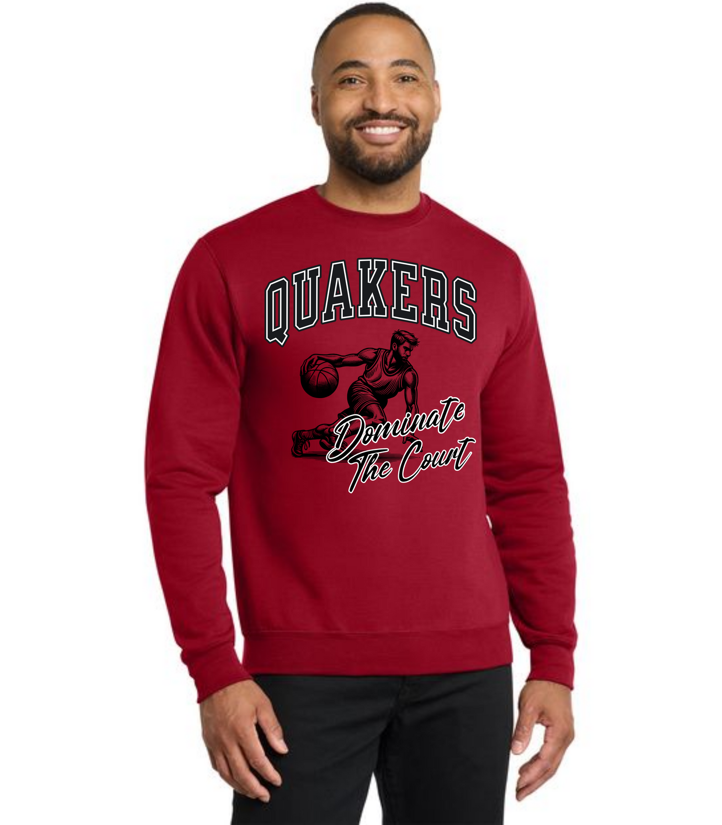SALEM QUAKERS BASKETBALL PC78 Port & Company® Core Fleece Crewneck Sweatshirt 20