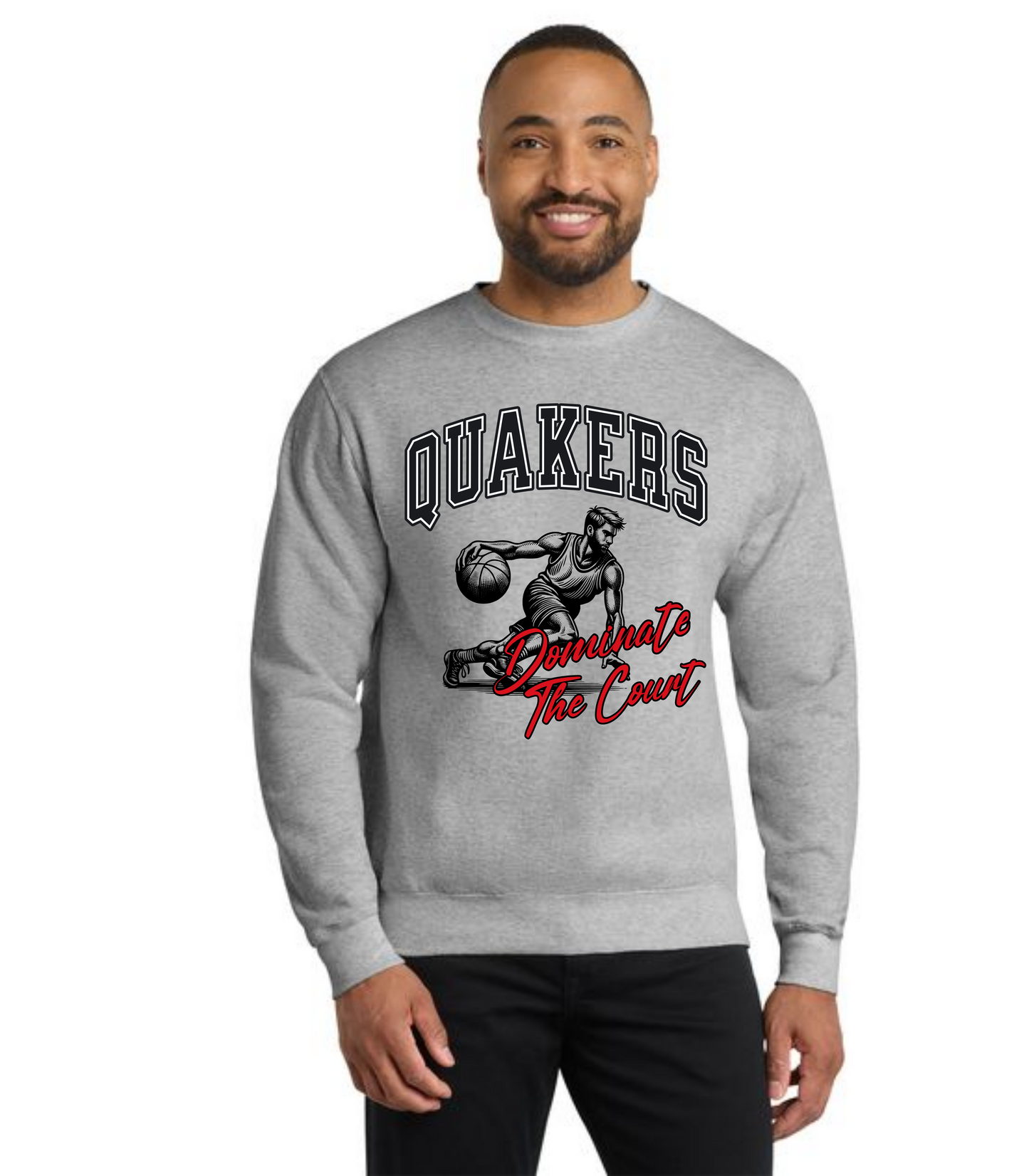 SALEM QUAKERS BASKETBALL PC78 Port & Company® Core Fleece Crewneck Sweatshirt 20