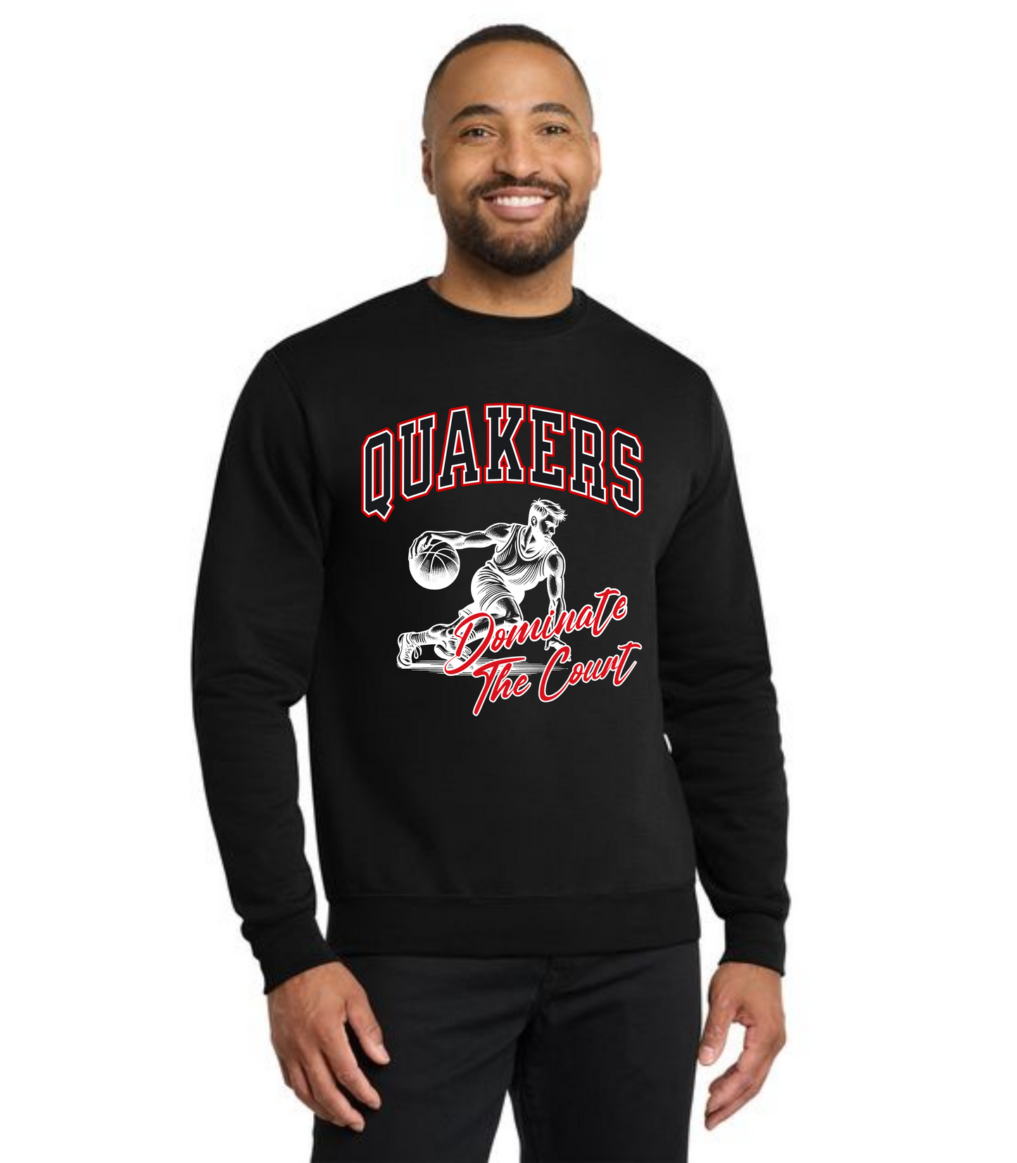 SALEM QUAKERS BASKETBALL PC78 Port & Company® Core Fleece Crewneck Sweatshirt 20