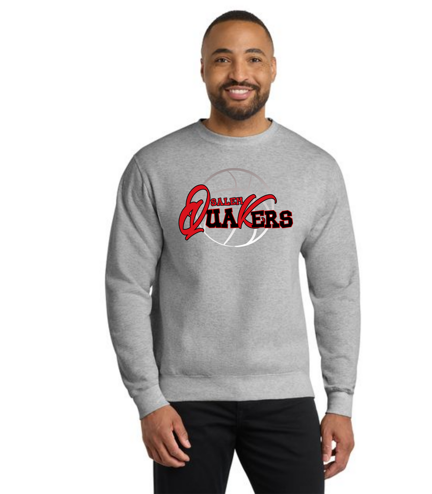 SALEM QUAKERS BASKETBALL PC78 Port & Company® Core Fleece Crewneck Sweatshirt 21