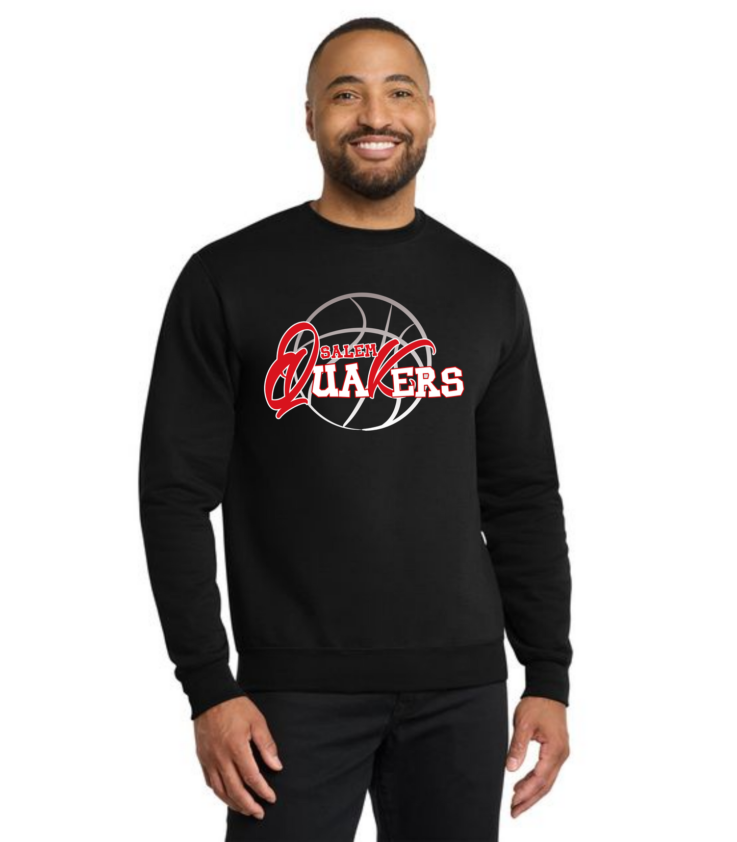 SALEM QUAKERS BASKETBALL PC78 Port & Company® Core Fleece Crewneck Sweatshirt 21