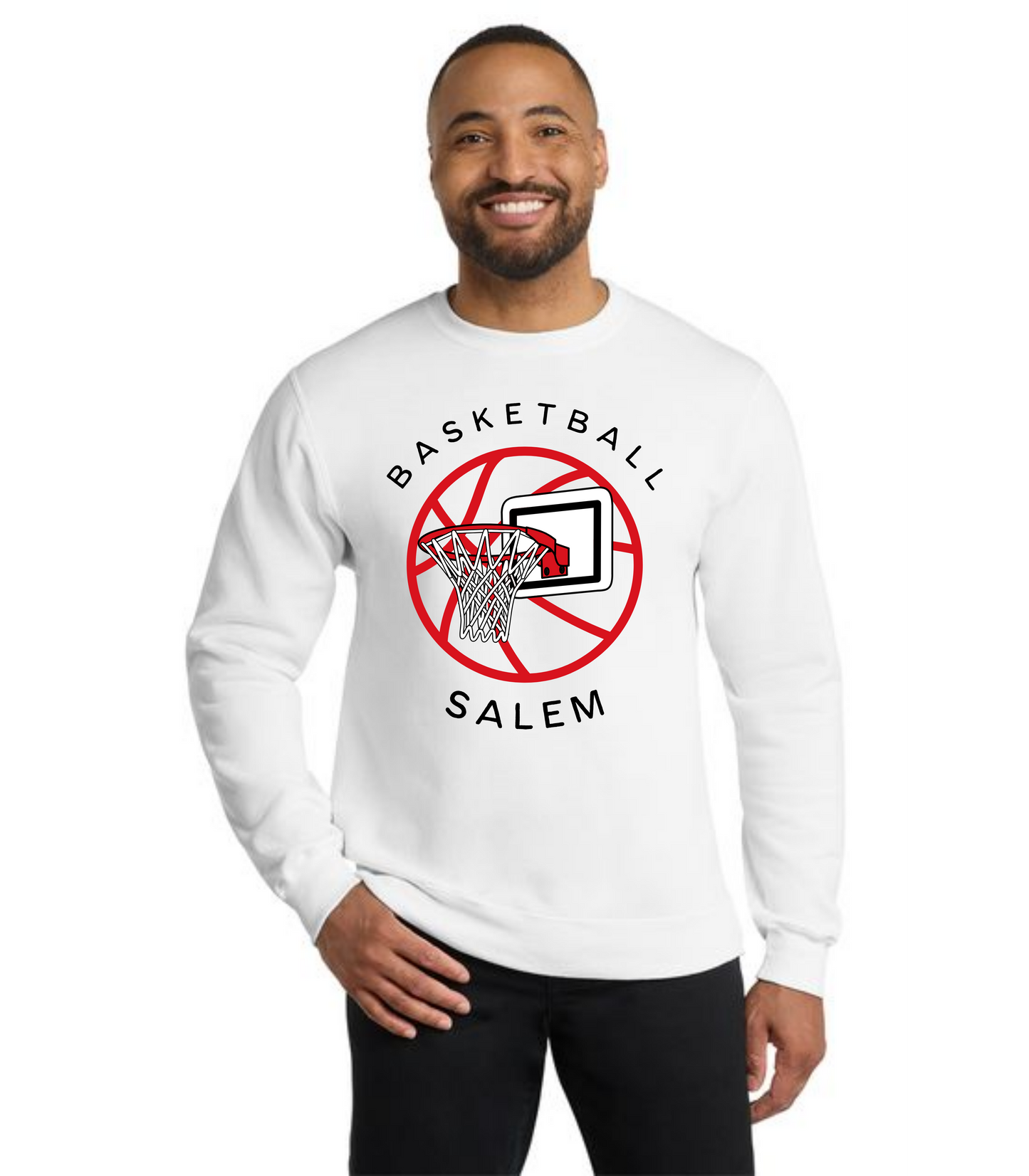 SALEM QUAKERS BASKETBALL PC78 Port & Company® Core Fleece Crewneck Sweatshirt 22