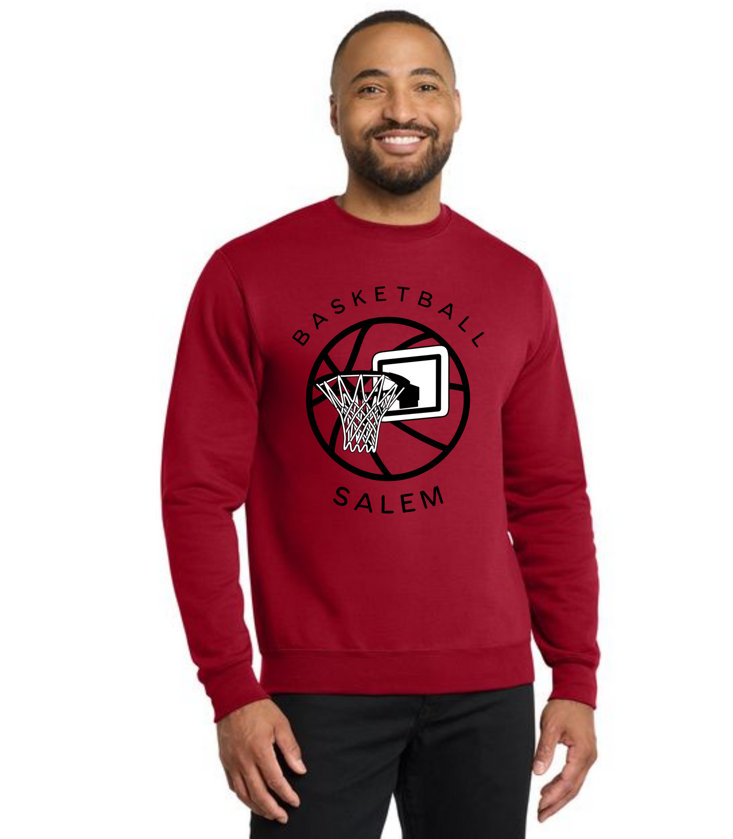 SALEM QUAKERS BASKETBALL PC78 Port & Company® Core Fleece Crewneck Sweatshirt 22